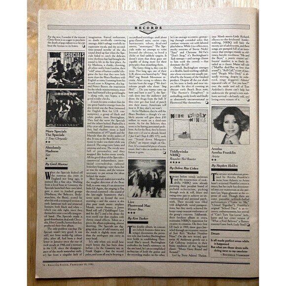 Rolling Stone Magazine No. 337 • The Police • Feb 1981 • John Huston - Picture 8 of 8